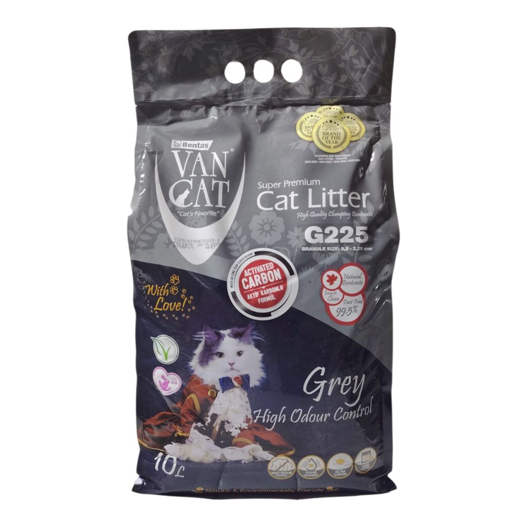 Pişik tualeti üçün doldurucu Van Cat G225 Activated Carbon, 10 l — Mallar, Bakı