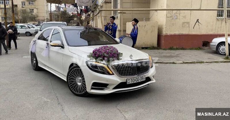 Mercedes Maybach Mayback S class, 2019 il 10-GG-084 — Minik avtomobili icarəsi, Bakı