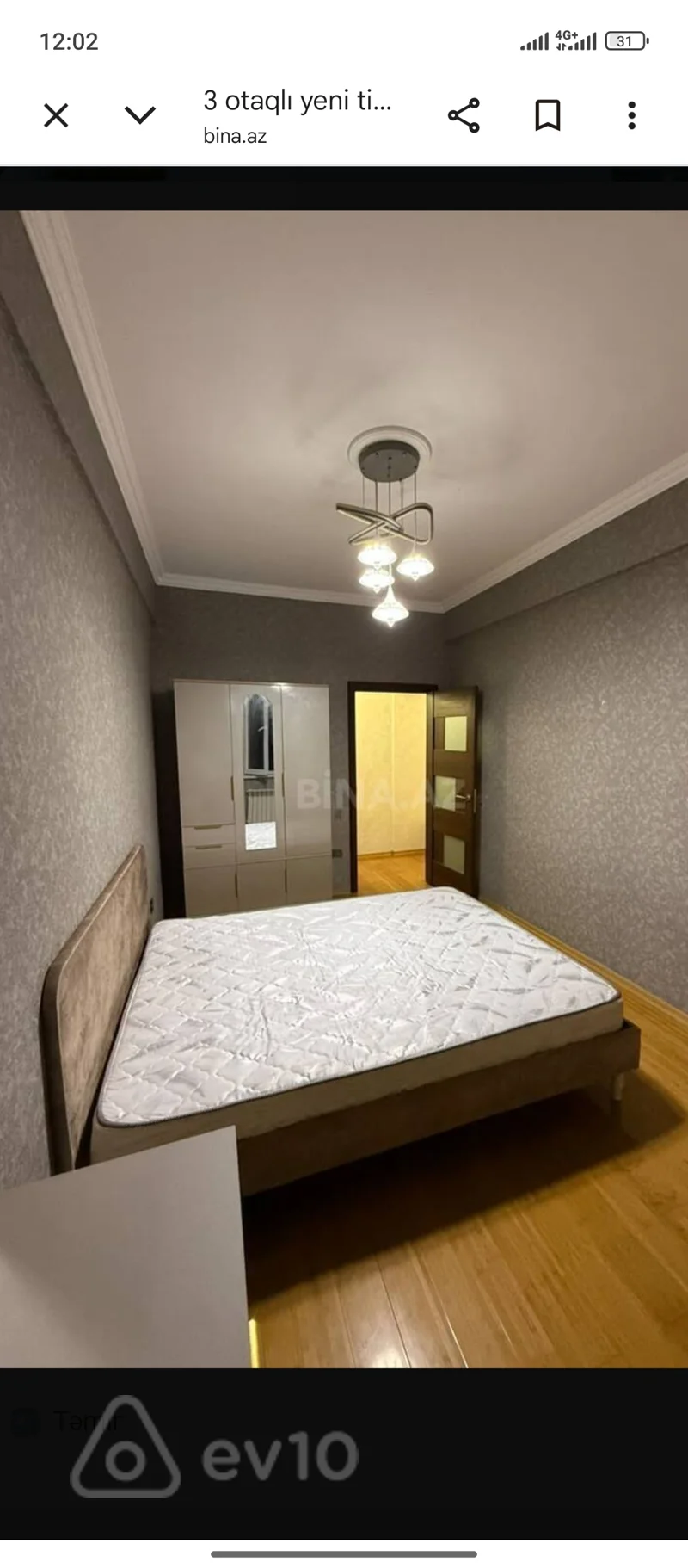 3 otaqlı mənzil, 90 m², Xırdalan — kirayə — Mənzil, Xırdalan (7)