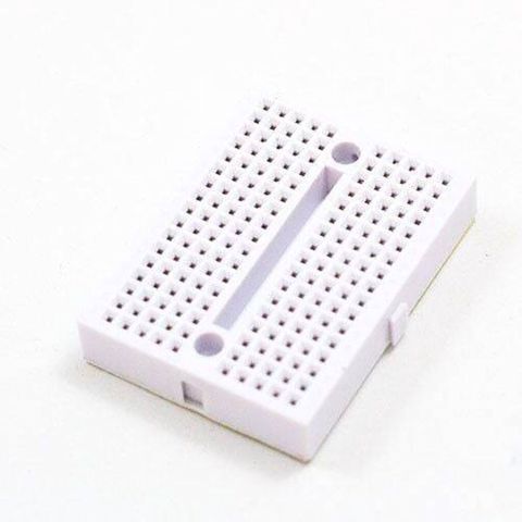 Ağ Mini Breadboard - 170 deşikli mini breadboard - Alt hissəsi — Bakı