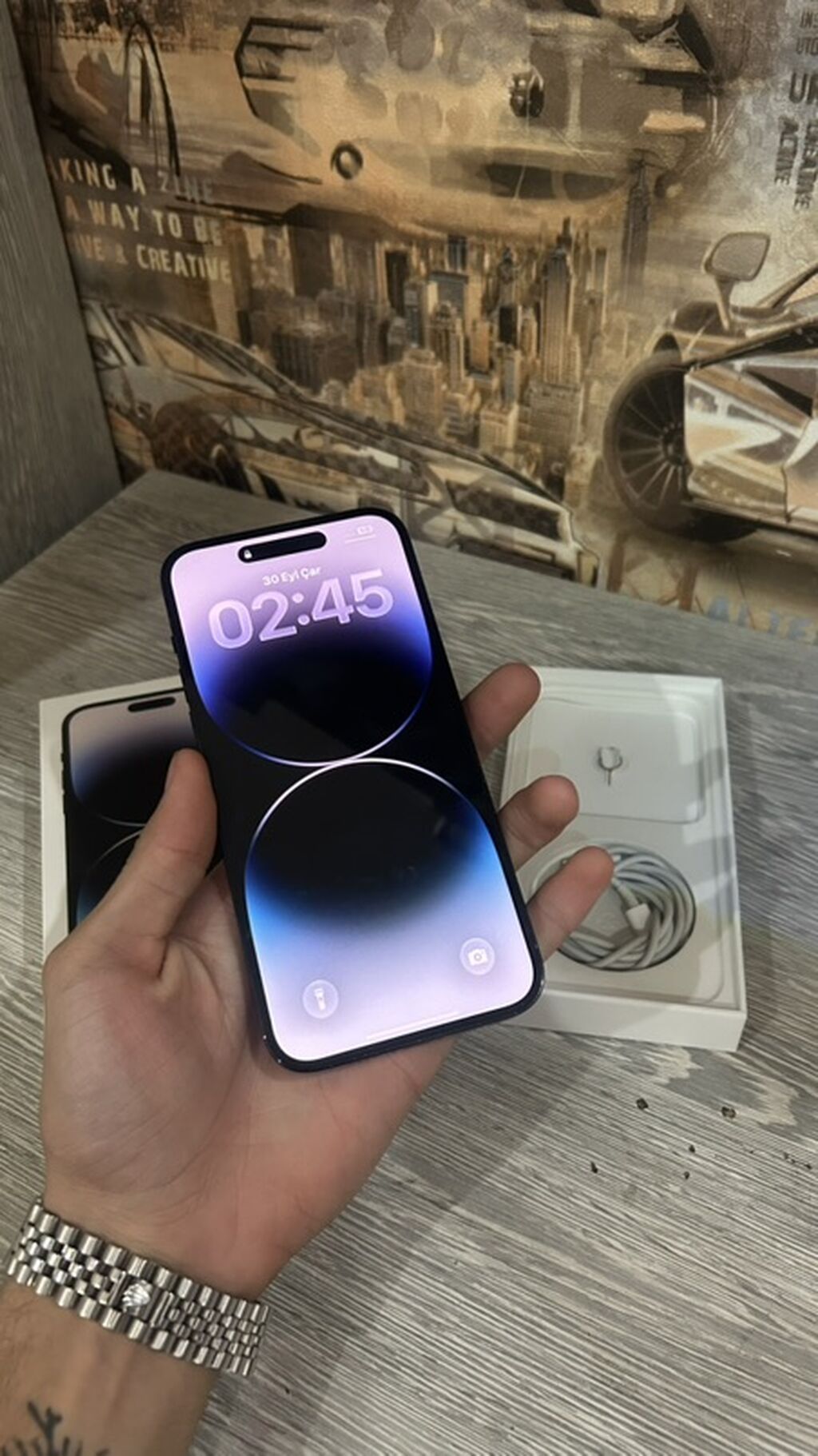 IPhone 14 Pro, Qara, Face ID — Apple iPhone, Digah (2)