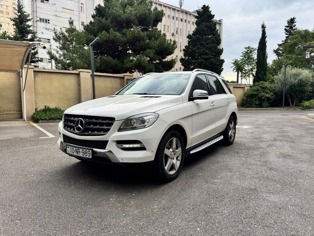 Mercedes ML 350 4MATIC, 3.5 L, 2013 il, 165 000 km 10-NR-989 — Avtomobillər, Bakı (3)