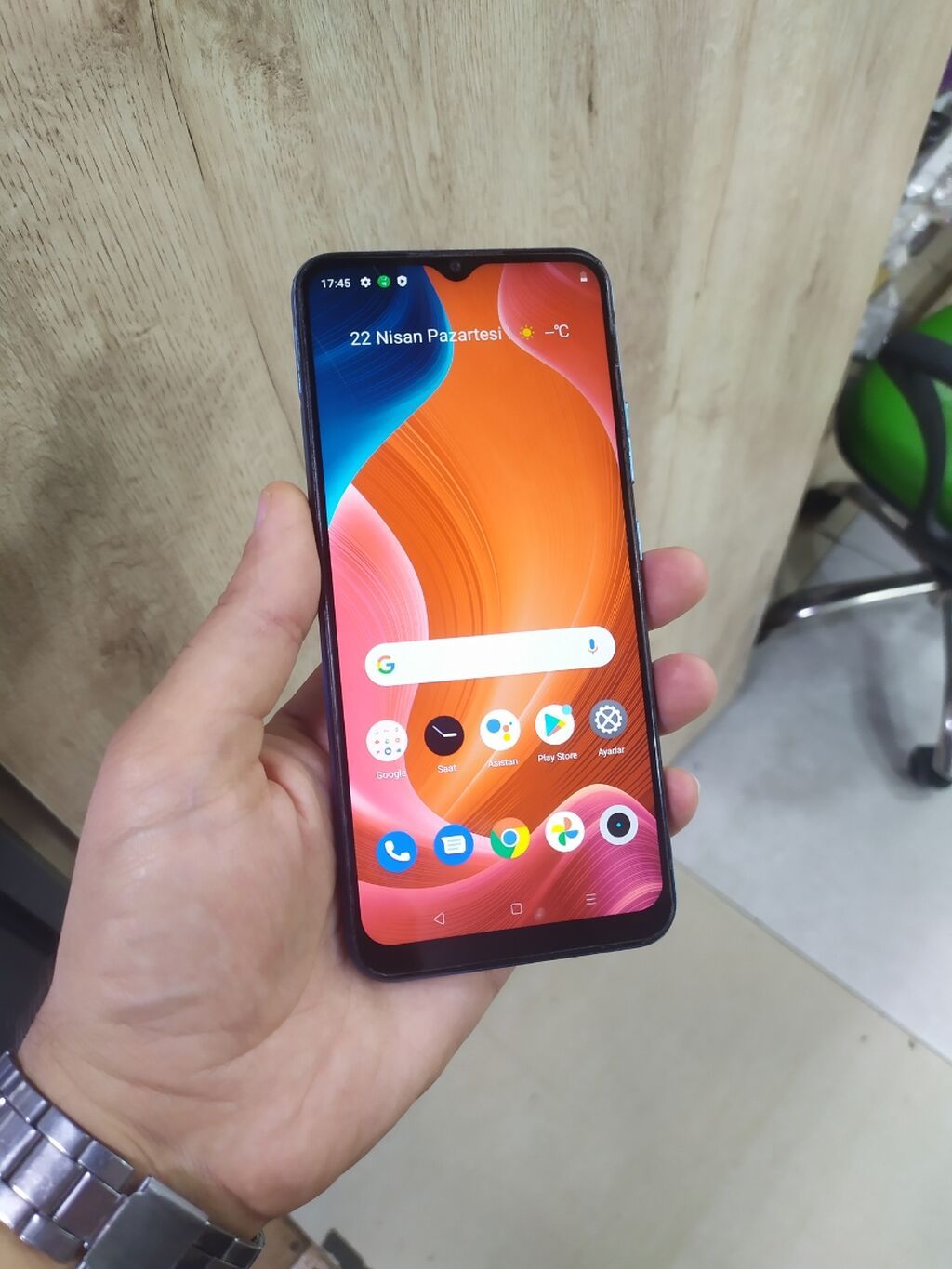 Realme C25Y, 128 GB, rəng - Mavi, İki sim kartlı — Realme, Bakı
