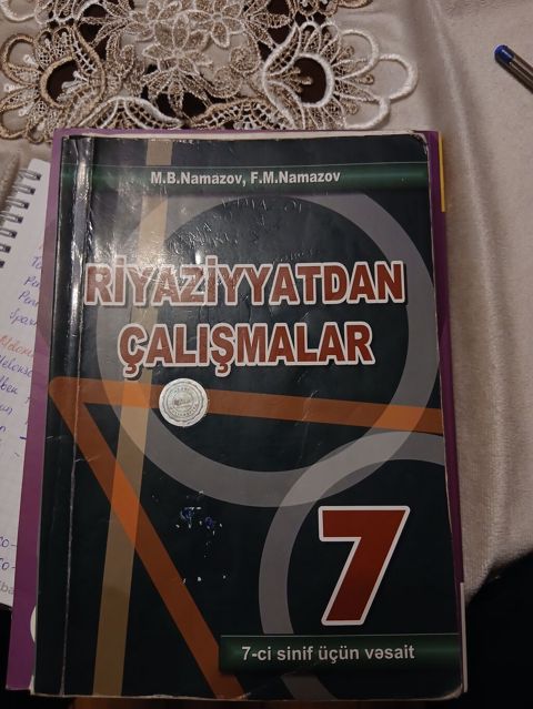 Məhsul: “Riyaziyyatdan çalışmalar” – 7-ci sinif üçün vəsait — Bakı