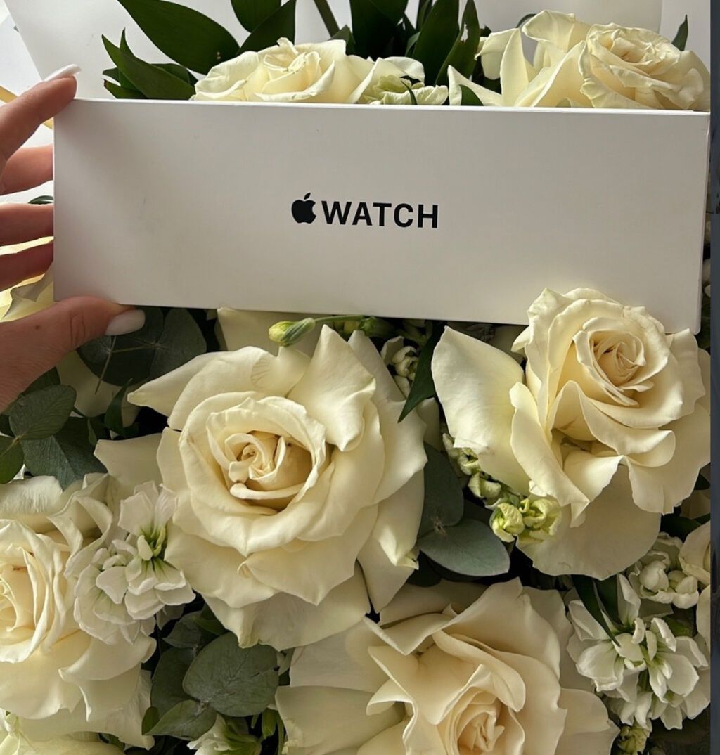 Apple watch 8 se 45 yeni kimdir 1-2 defe istifade olnub 100 pil — Ağıllı saatlar, Bakı (2)