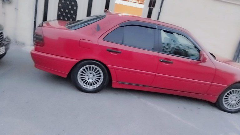 Mercedes C 200, 2.0 L, 1994 il, 422 488 km 10-VB-068 — Avtomobillər, Mingəçevir (4)