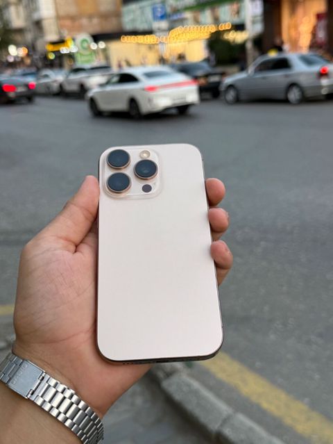 IPhone 16 Pro, 128 GB, Matte Gold — Bakı