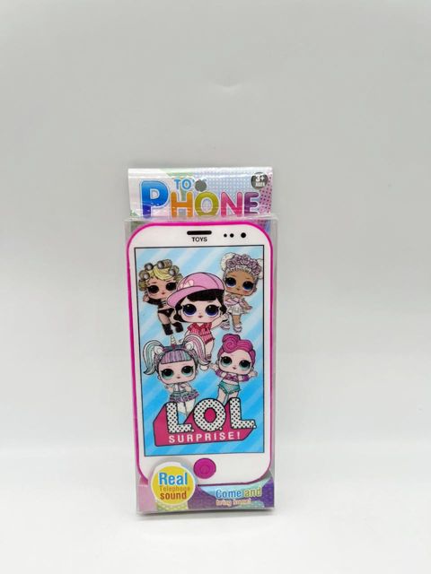 Oyuncaq telefon L.O.L., çəhrayı, plastik, 3 yaş — Bakı