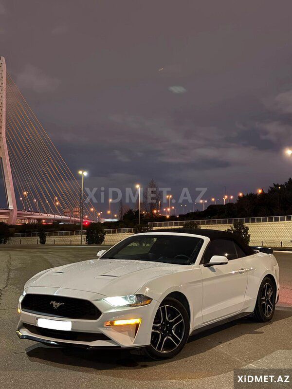 Cabrio Mustang Ford icaresi — Avtomobil icarəsi, Bakı