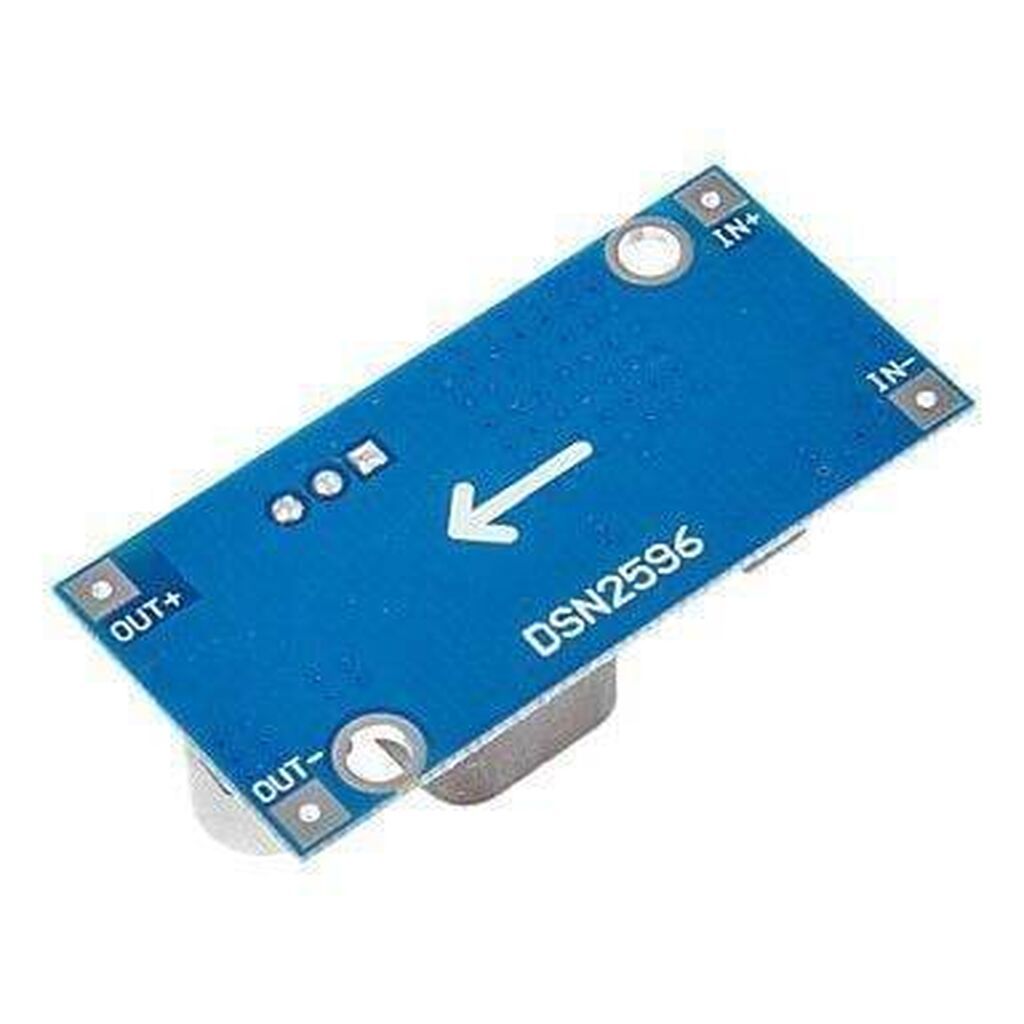 Mini Tənzimlənə bilən 3A Gərginlik Requlyator Kartı – LM2596-ADJ — Gərginlik stabilizatoru, Bakı (2)