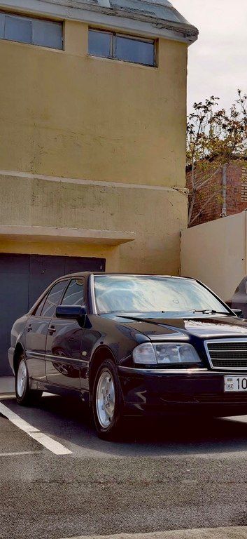 Mercedes C 200, 2.0 L, 1994 il, 358 000 km 10-VP-382 — Avtomobillər, Bakı (6)
