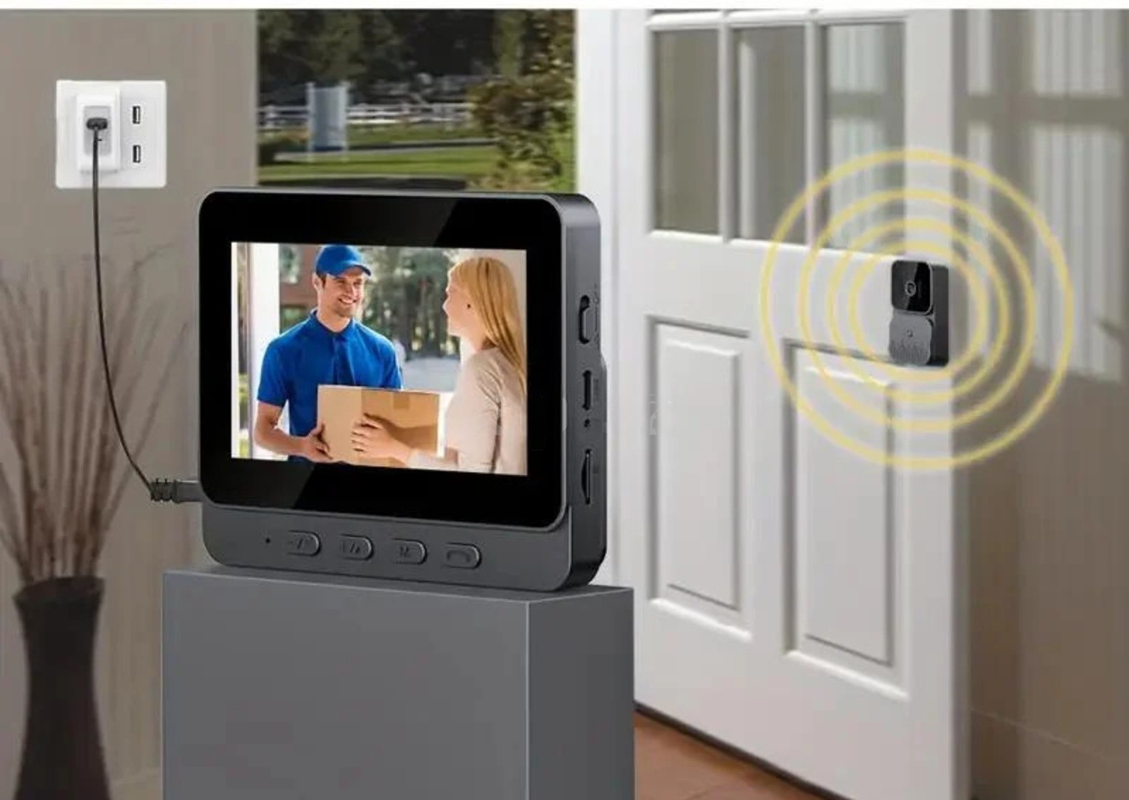 Domofon monitorlu M10 — Mallar, Bakı (5)
