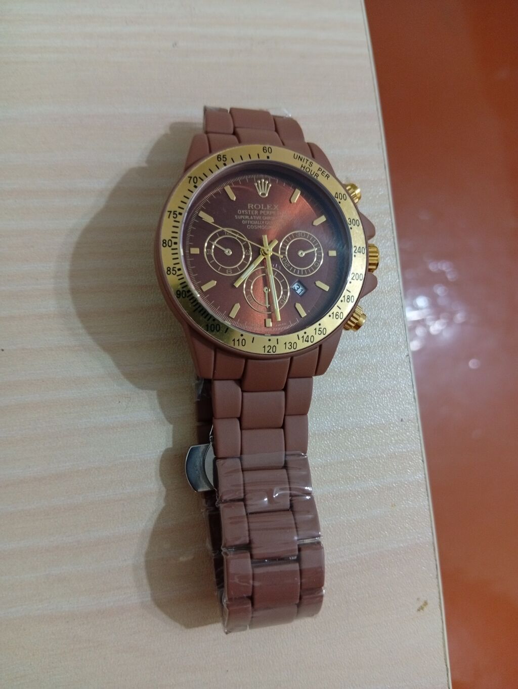 Yeni, Qol saatı, Rolex, rəng - Qəhvəyi — Qol saatları, Bakı (6)