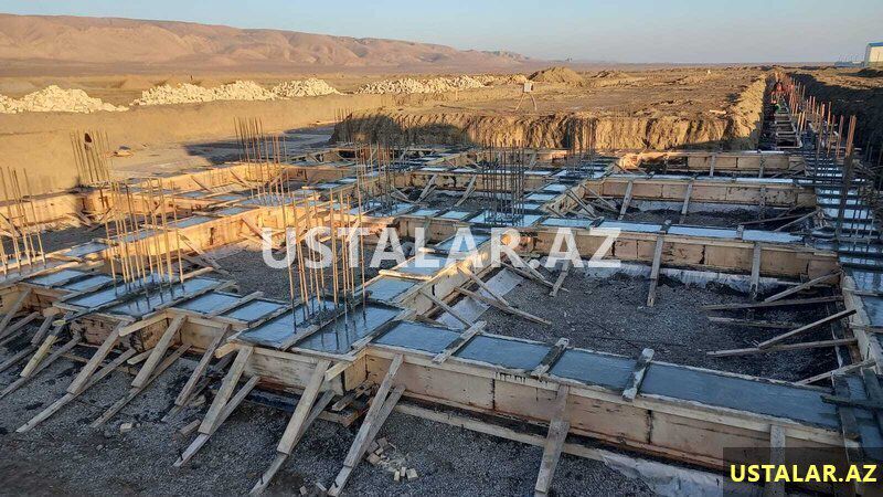 Beton, manalit işləri — Tikinti xidmətləri, Bakı