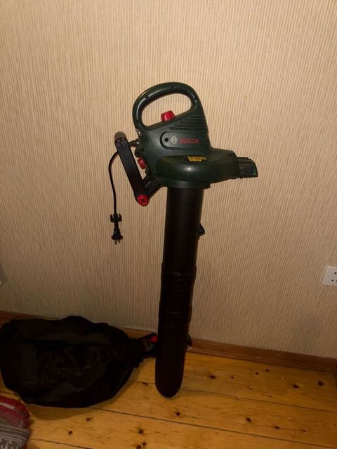 Bosch elektrikli yarpaq üfürən və toplayıcı - Marka/model: Bosch — Masazır