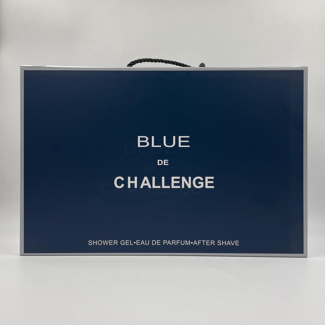Ətir dəsti No brand, Blue de Challenge, Kişilər üçün, 100 ml — Mallar, Bakı (2)