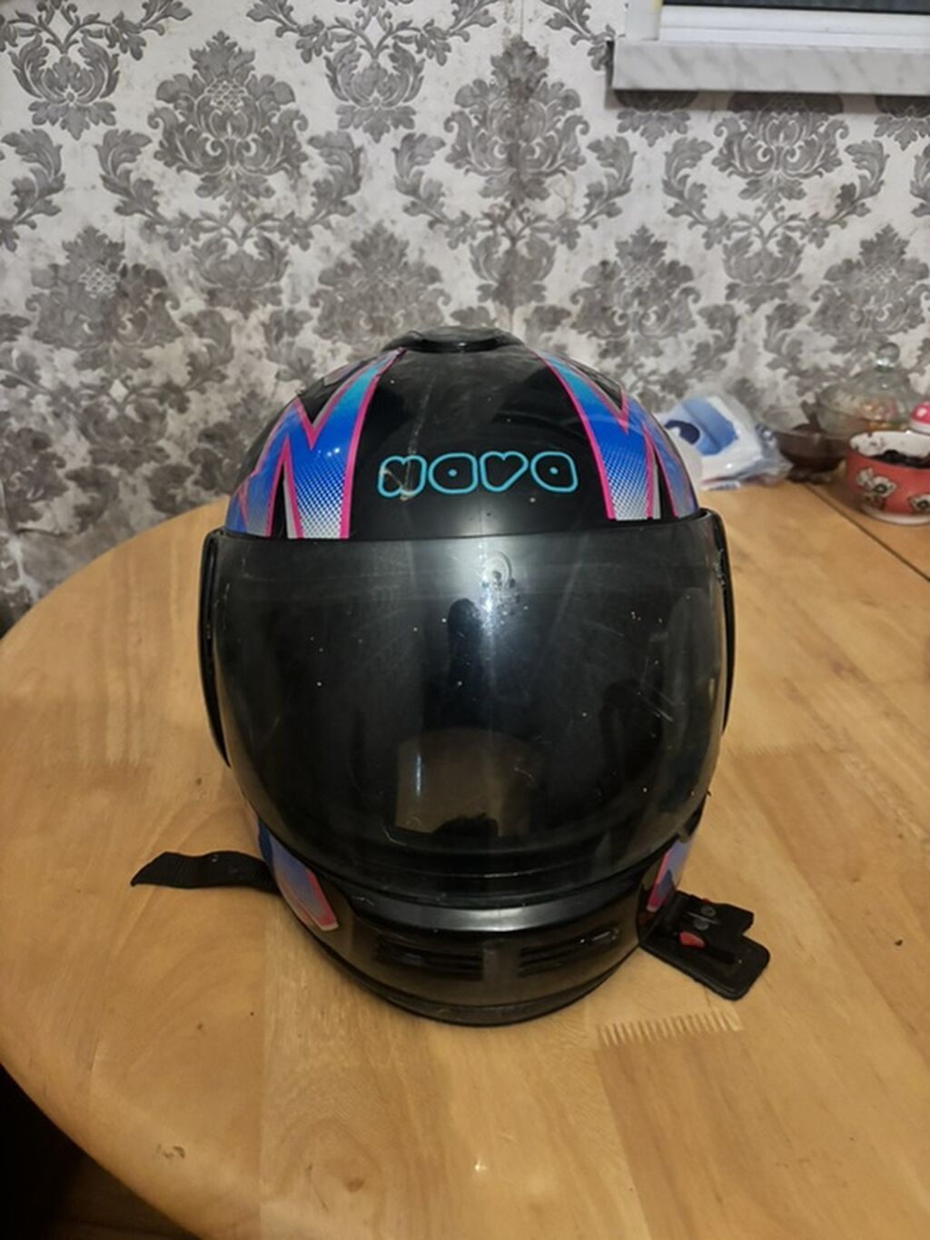 Motor kaskı – Nova, tam üz qoruyuculu (full-face) model — Motosiklet geyimi, Bakı (2)