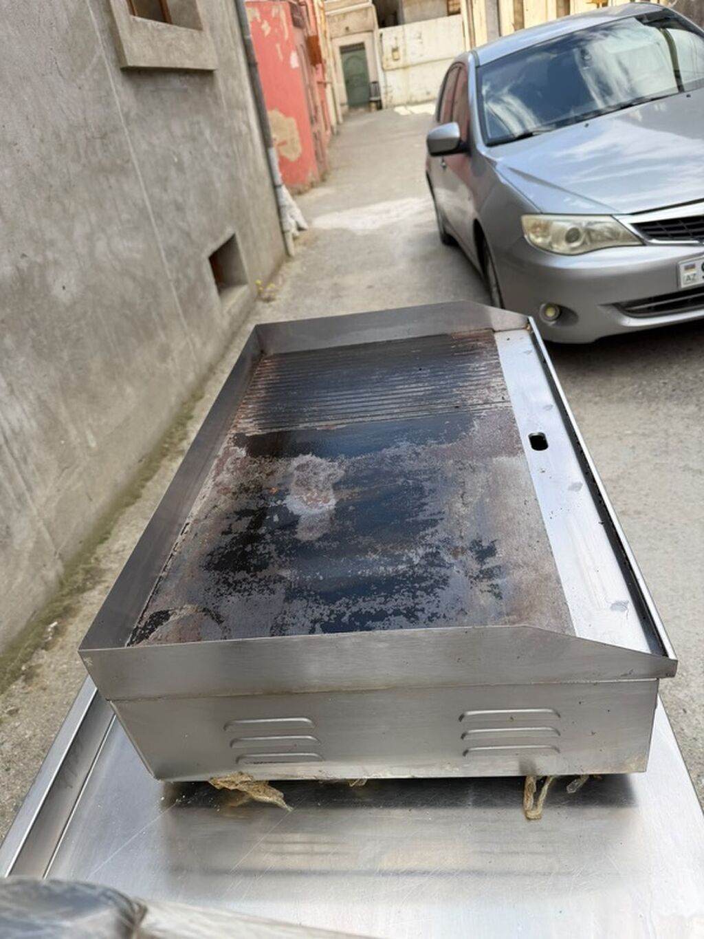 Paslanmayan poladdan peşəkar mətbəx iş masasının komplekti — Digər, Bakı (6)