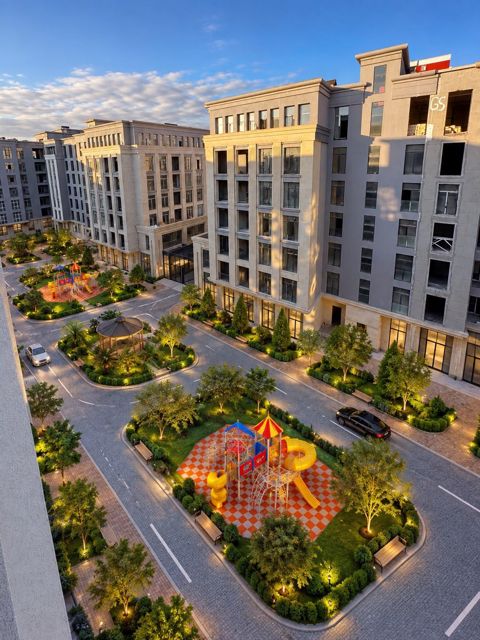 3 otaqlı mənzil, 83.8 m², Ismayıl Hidayətzadə küç., 37А (Shirvanshahlar Residence) — Bakı