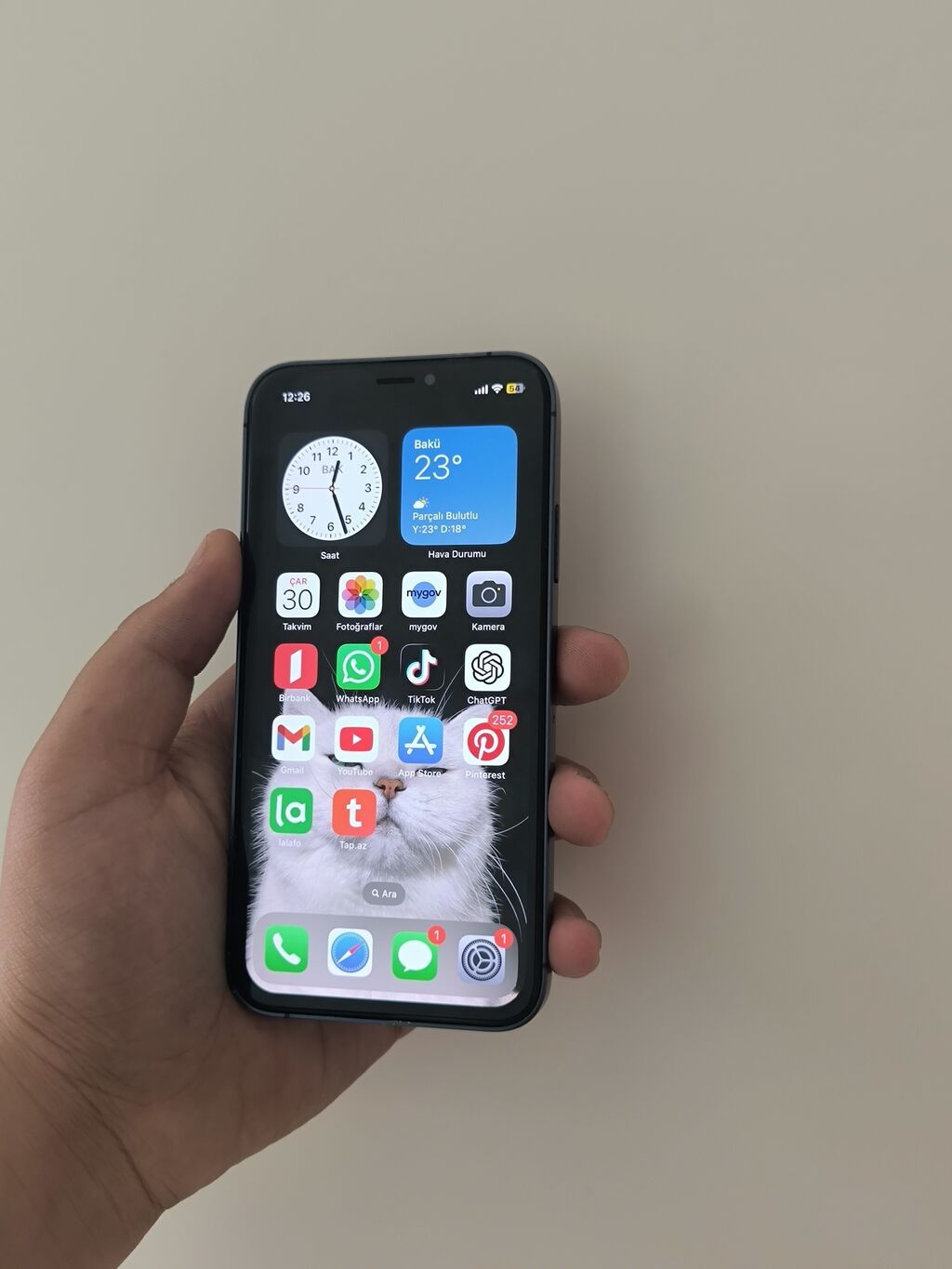 IPhone X, 64 GB, Black Titanium, Zəmanət, Simsiz şarj, Face ID — Apple iPhone, Bakı (3)