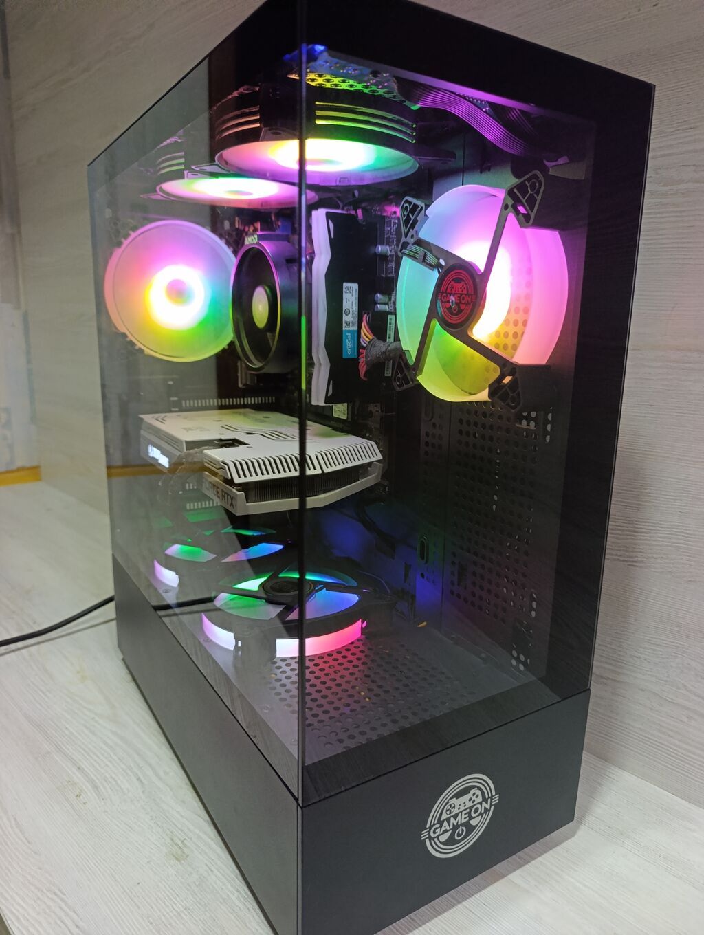Ryzen 5 + RTX 3070 8 GB + 16 GB ram + 512 GB SSD Nvme Salam Öz — Masaüstü kompüterlər, Xırdalan (3)