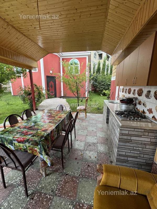 Günlük 4 otaqlı Həyət evi / Villa, 150 m², Qəbələ — Ev, villa, Qəbələ (4)