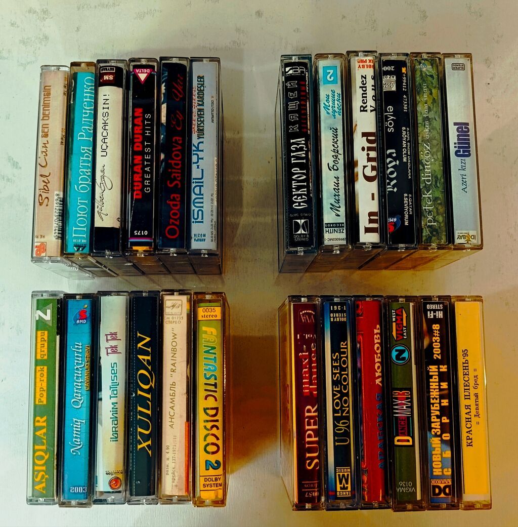 Kolleksionerlərin və Retro-Audio Həvəskarlarının nəzərinə 24 növ — Musiqi və filmləri, Bakı (3)