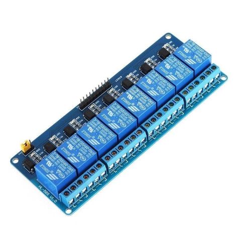 8’li 5V Rele Kartı – 8 Way 5V Relay Module - 8 kanallı rele nəzarət — Bakı