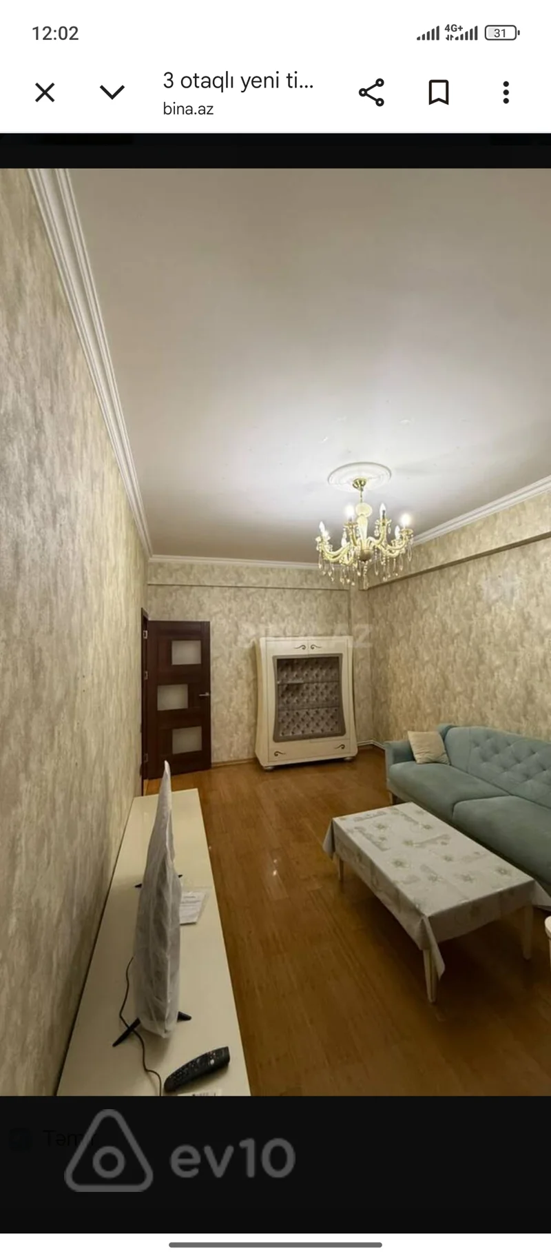 3 otaqlı mənzil, 90 m², Xırdalan — kirayə — Mənzil, Xırdalan (2)