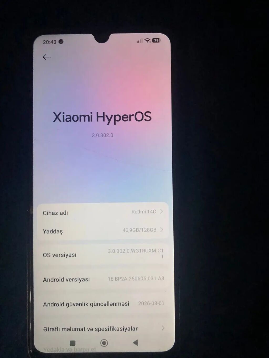 Redmi 14C, 128 GB, rəng - Qara, İki sim kartlı — Xiaomi, Şabran (5)