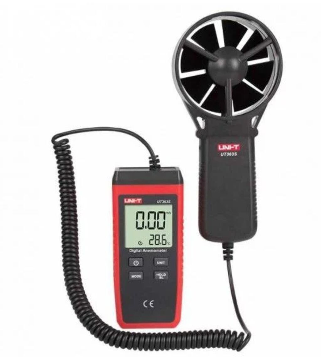 Unit UT363S Anemometr – Külək Şiddəti Ölçən Cihaz UT363S sürətli — Ölçü alətləri, Bakı