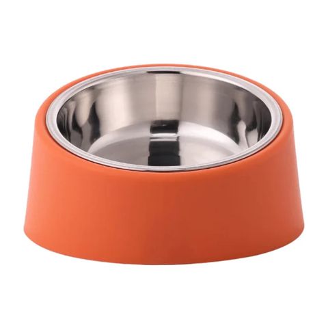 Yem kasası Tilted Pet Bowl, narıncı — Bakı