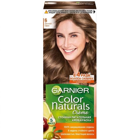 Krem-boya Garnier Color Naturals 6 Hazelnut 95 ml — Bakı