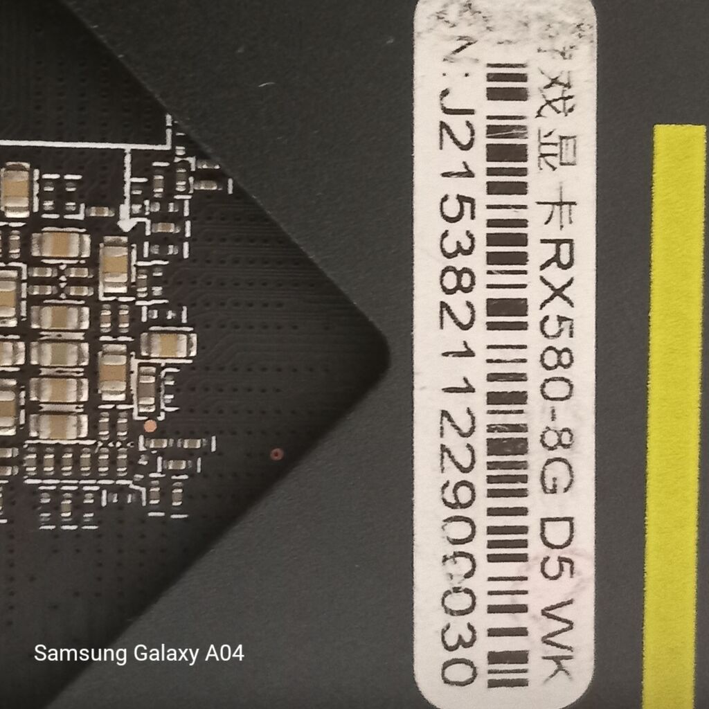 Məhsul: AMD Radeon RX 580 8GB GDDR5 (D5) Xüsusiyyətlər: - Qrafik — Qrafik kartlar, Bakı (3)