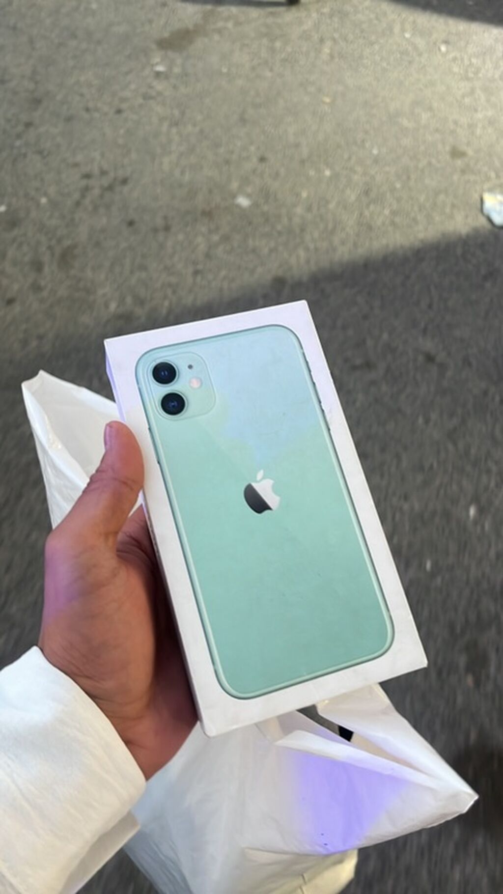 IPhone 11, 128 GB, Yaşıl, Qırıq — Apple iPhone, Saray