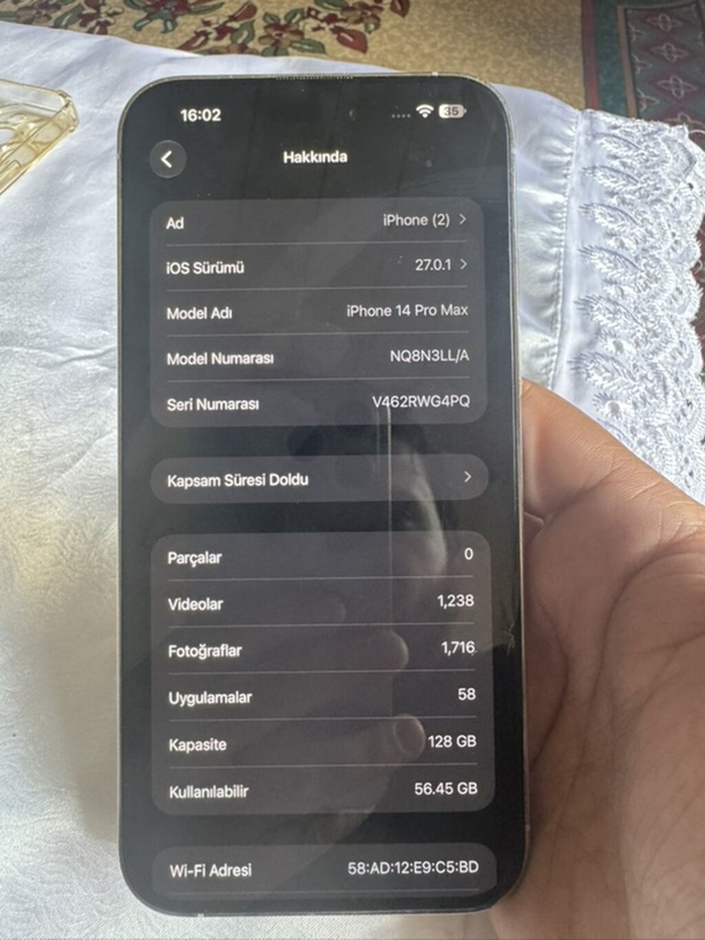 IPhone 14 Pro Max, 128 GB, Gümüşü — Apple iPhone, Digah (3)
