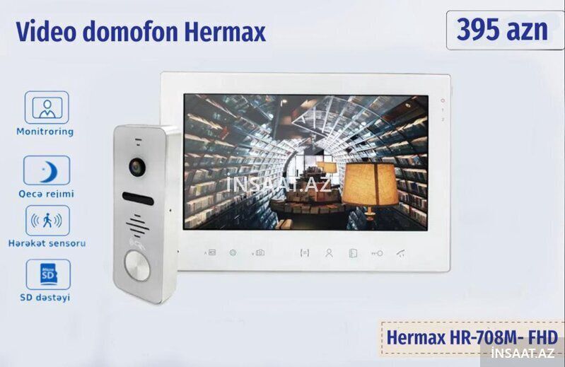 Hermax damafonlari — Surveillance sistemləri, Bakı (8)
