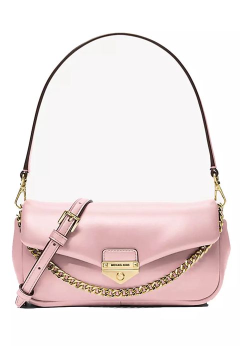 Kross-bodi çanta Michael Kors Poliester/Poliuretan Açıq çəhrayı 21 sm Soho Small Convertible Shoulder Bag — Bakı