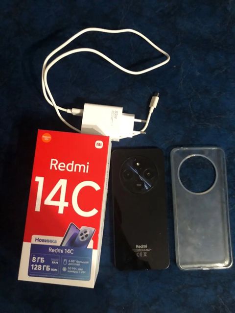 Redmi 14C, 128 GB, rəng - Qara, İki sim kartlı — Şabran
