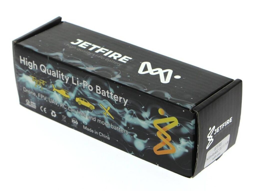 JetFire 11.1V 3400mAh 40C Li-Po 3S Batareya Yüksək cərəyan tələb edən — Smartfon ehtiyat hissələri, Bakı (3)