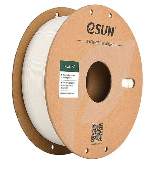 Esun Hyper PLA Plus 1.75mm Filament – Ağ, 1 kq eSUN Hyper PLA+ — Bakı