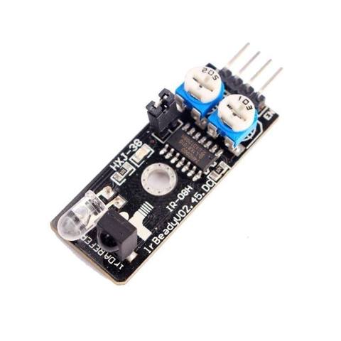 38 kHz IR Alıcı-Verici Təkli Sensor Kartı (2–40 sm) 38 kHz tezlikli — Robotzade Azərbaycan — Қосалқы бөлшектер