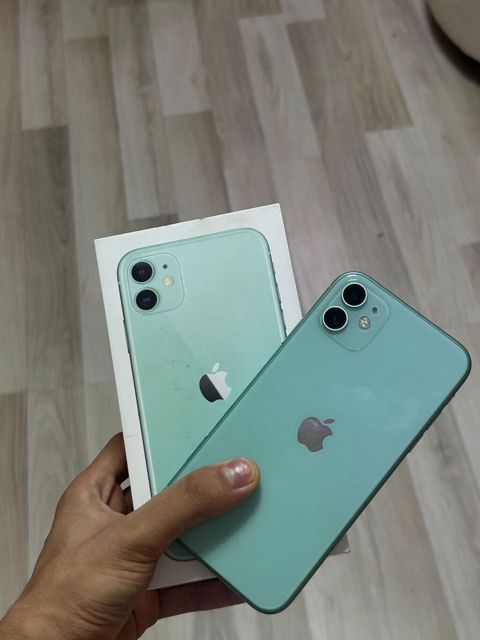 IPhone 11, 128 GB, Yaşıl, Zəmanət — Bakı