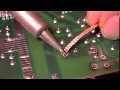 Lehim Təmizləmə Teli (Desoldering Wire) - Səthə quraşdırılmış — Bakı