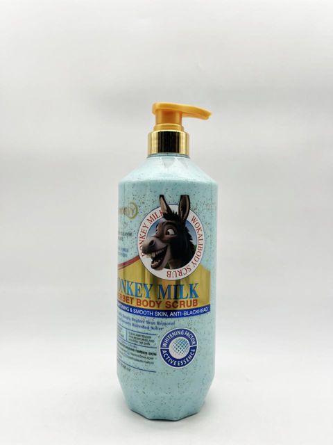 Duş üçün gel-skrab Wokali Donkey Milk, 1 L — Bakı