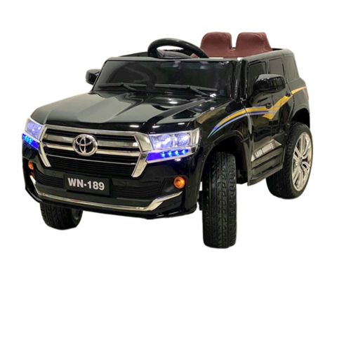 Uşaq elektrik avtomobili Toyota Land Cruiser AYS-WN189, qara, 7 yaşa qədər — Bakı