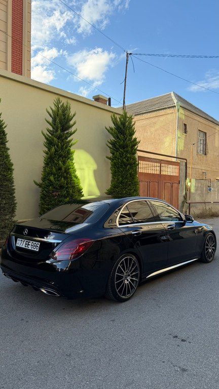 Mercedes C 300, 2.0 L, 2015 il, 116 000 km — Avtomobillər, Bakı (6)
