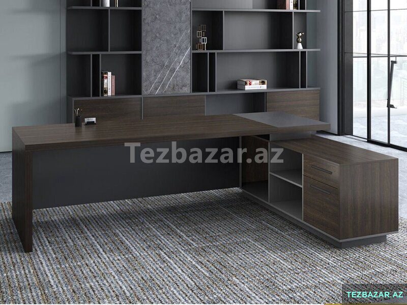 Ofis masası — Ofis mebeli, Bakı (4)