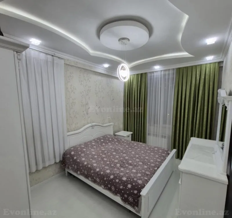 Satılır 3 otaqlı Mənzil Yeni tikili 95 m² Bakı, Xətai r., Həzi Aslanov — Mənzil, Bakı (3)