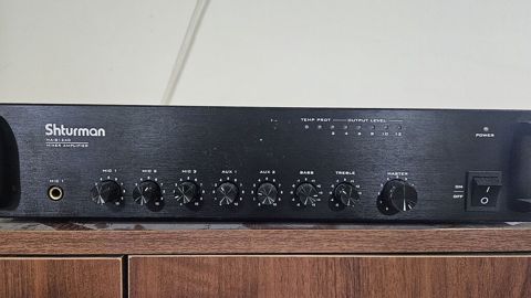 Shturman Ma-bı 340 mixer-amplifier - Tip: Mixer Amplifier - Ön panel — Bakı